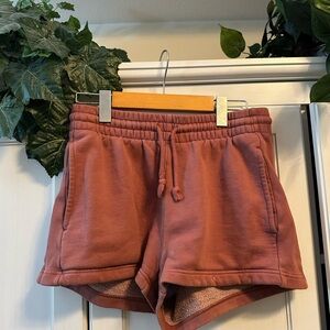 TNA Cozy Fleece Boyfriend Sweatshorts